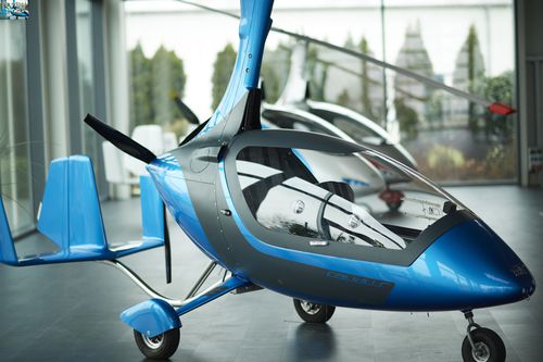 Двухместный автожир - Calidus Sentinel - AutoGyro GmbH - четырехтактный двигатель / тандем / с закрытой кабиной пилота