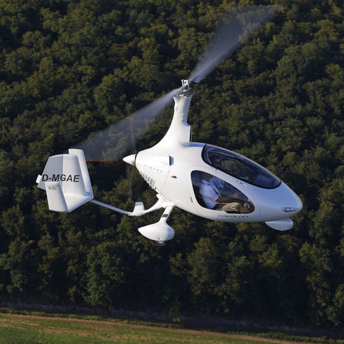 Двухместный автожир - Cavalon - AutoGyro GmbH - четырехтактный двигатель / с закрытой кабиной пилота / сидения рядом