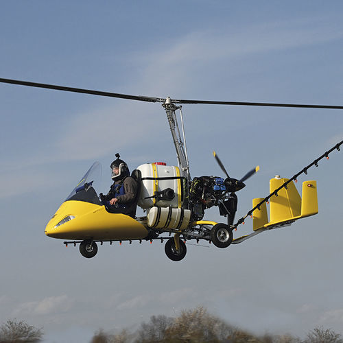 Двухместный автожир - MTOagric - AutoGyro GmbH - четырехтактный двигатель / с открытой кабиной пилота