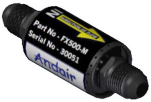 Фильтр для топлива - FX500-M - Andair Ltd. - для летательного аппарата / из металлической сетки