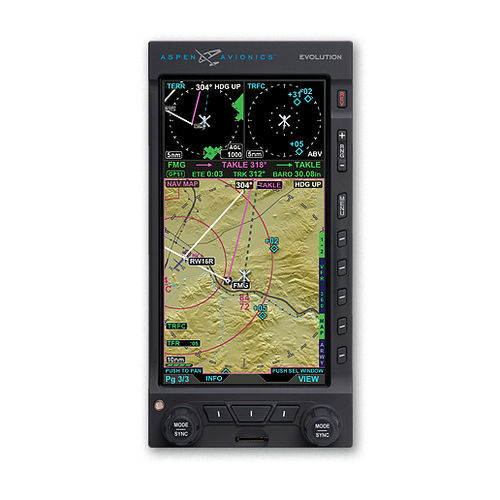 PFD для вертолета - 500H   - Aspen Avionics, Inc.