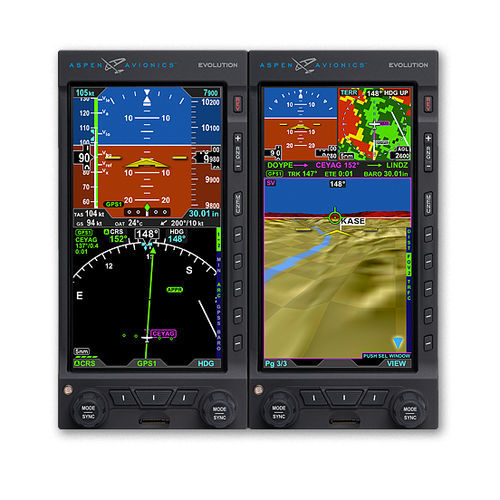 PFD для вертолета - EVOLUTION 1500C3 - Aspen Avionics, Inc.