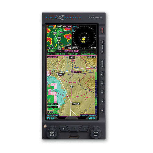 MFD для самолета - EVOLUTION 500   - Aspen Avionics, Inc. - PFD / для оборудования кабины