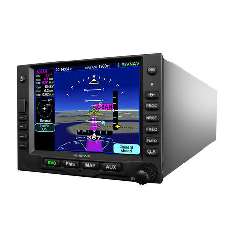 Система управления полетом для самолета - IFD545  - Avidyne - CDU / с GPS/NAV/COM / сенсорная