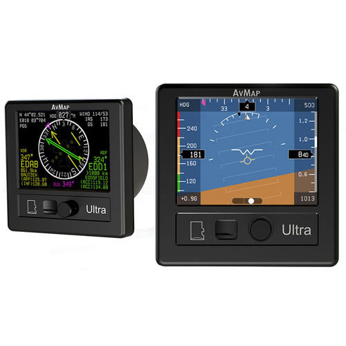 PFD для самолета - Ultra - AVMAP S.r.l.U. - 320x240 / LCD / 12 В