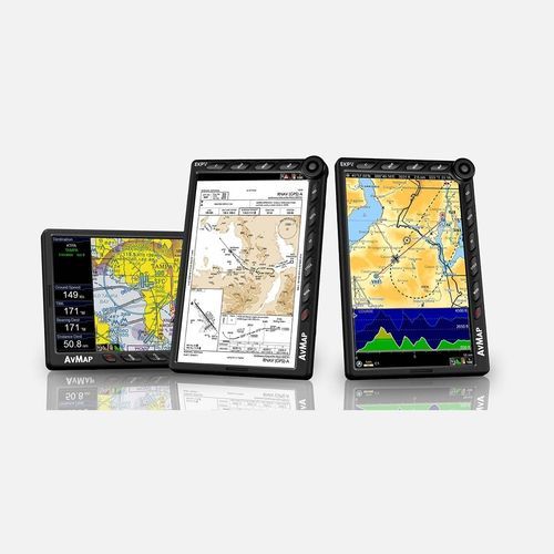 Экран полета многофункциональный дисплей - EKP V - AVMAP S.r.l.U. - для самолета / 800x480 / LCD