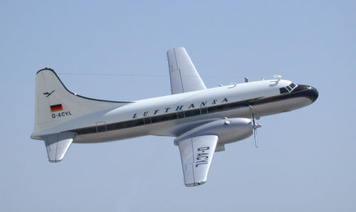 Макет самолета - Convair 340 , 440 , 540  - Bader models