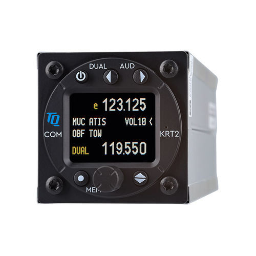 Внутреннее переговорное устройство VHF - KRT2-S - TQ Systems GmbH - для самолета