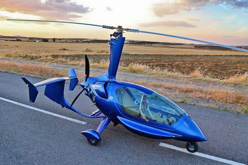 Двухместный автожир - ELA 10-Eclipse - ELA AVIACION S.L. - четырехтактный двигатель / с закрытой кабиной пилота / тандем