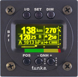 MFD многофункциональный дисплей - BFI57 - f.u.n.k.e. AVIONICS GmbH - для самолета / с GPS