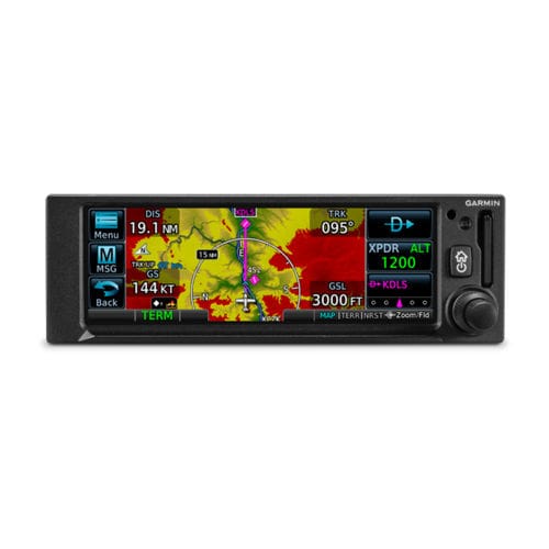 ADS-B приемник - GNX™ 375 - Garmin International, Inc. - для движения воздушного транспорта / метеорологический / для самолета