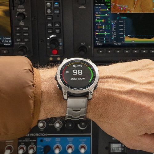 Наручные часы для пилота - D2™ Mach 1 - Garmin International, Inc. - авиаторы / с альтиметром / с GPS