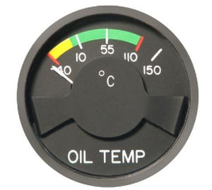Индикатор для измерения температуры - 29-1004-SERIES OIL TEMP - KMC - аналоговый / для масла / для самолета