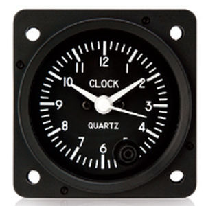 Настенные часы для летательного аппарата - MD–90 Series - Mid-Continent Instruments & Avionics, Inc. - аналоговый / кварцевый / со счетчиком часов полета