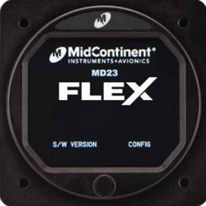 Аналоговый альтиметр - Flex MD23 series - Mid-Continent Instruments & Avionics, Inc. - в футах или метрах / 2 дюйма / для самолета
