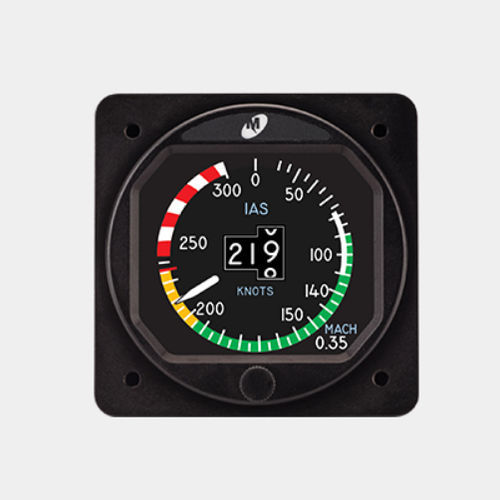 Анемометр для самолета - MD23-225 - Mid-Continent Instruments & Avionics, Inc. - аналоговый / с подсветкой / TSO