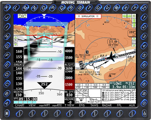 Система бортовой документации для пилота - MT VisionAir X EFB - Moving Terrain Air Navigation Systems AG