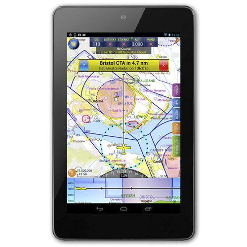 Программное обеспечение для планирования - SkyDemon - для планирования полета / GPS / воздухоплавательное