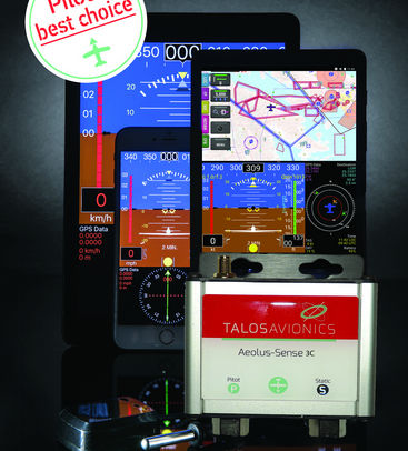 ADS-B приемник - Aeolus-Sense 3C  - Talos Avionics P.C. - метеорологический / для самолета