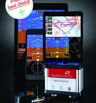 EFIS для самолета - Aeolus-Sense 3B  - Talos Avionics P.C. - LCD