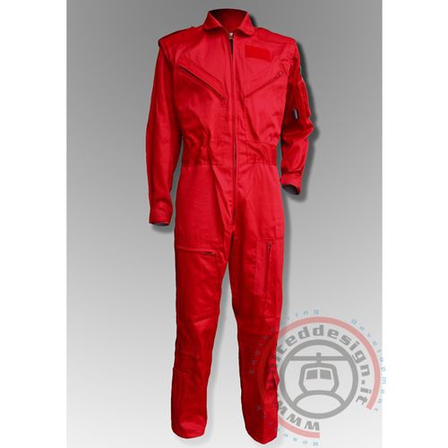 Костюм для пилота - FSC-28/US - Red - United Design - унисекс / красный