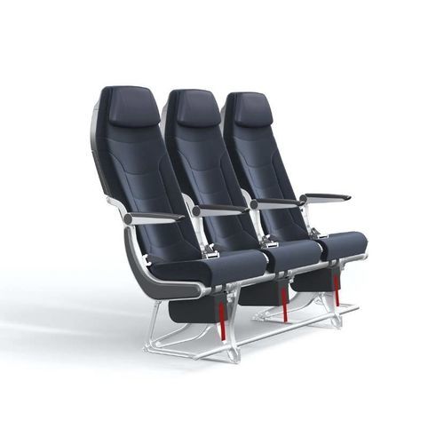 Сидение для салона самолета - 6HD - Acro Aircraft Seating - для экипажа / для эконом-класса / с подлокотниками