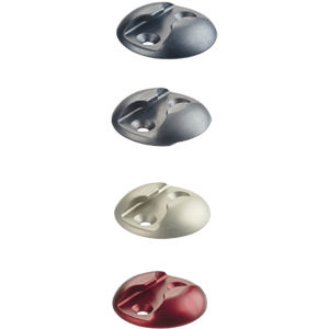 Крепежное приспособление для рельса для аэронавтики - 122xxx series - allsafe GmbH & Co. KG - с анкерной пластиной / для грузовых самолетов / воздухоплавательное