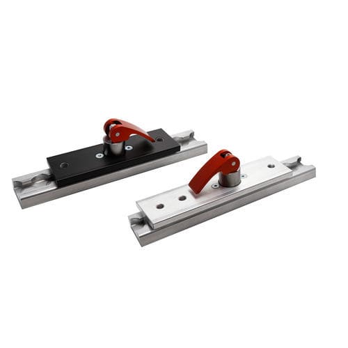 Соединение для такелажной рейки - 114337 series - allsafe GmbH & Co. KG - быстрое / под углом 45° / из алюминия