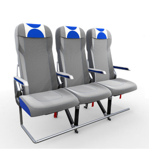 Сидение для салона самолета - TISEAT E2 X-LINE - Expliseat - для пассажиров / с подлокотниками / со столом