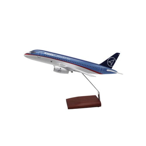 Макет самолета 1/100 - SUKHOI SUPERJET 100 - Long Prosper Enterprise Co Ltd