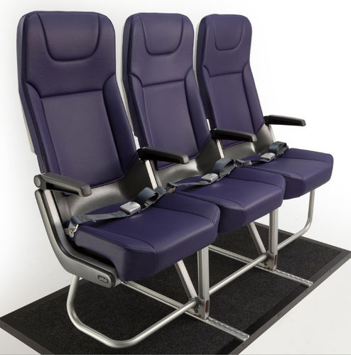 Сидение для салона самолета - PF2000 - Pitch Aircraft Seating Systems Ltd - для эконом-класса / со встроенным экраном / со столом