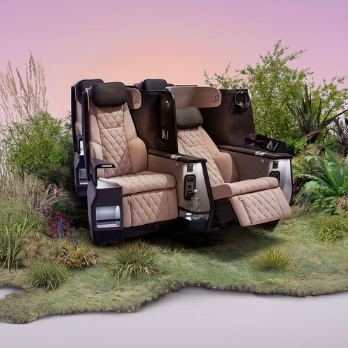 Сидение для салона самолета - VantageDUO  - Thompson Aero Seating - для пассажиров / с подлокотниками / со столом