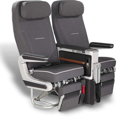 Сидение для салона самолета - ZIMmagic - ZIM FLUGSITZ GmbH - для эконом-класса / с подлокотниками / со встроенным экраном