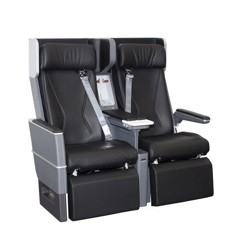 Сидение для салона самолета - ZIMprivacy+ - ZIM FLUGSITZ GmbH - для бизнес-класса / с подлокотниками / со встроенным экраном