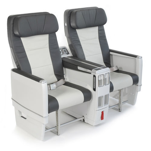 Сидение для салона самолета - ZIMluxury - ZIM FLUGSITZ GmbH - для бизнес-класса / с подлокотниками / со встроенным экраном