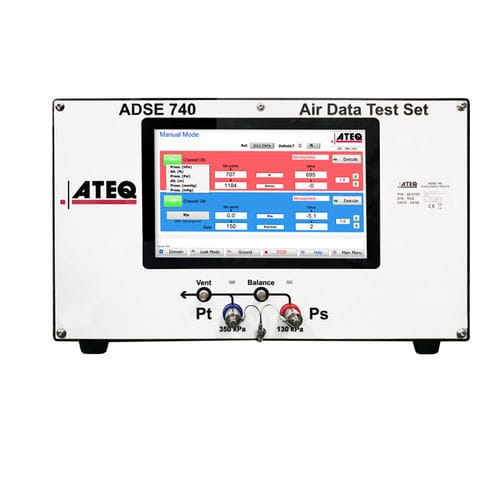Тестер давления - ADSE 740 - ATEQ Aviation Division - для высотомера / трубка Пито для статического расхода / воздухоплавательный