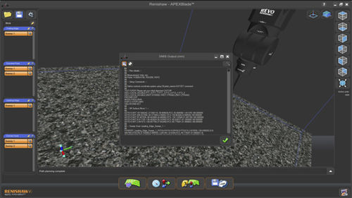 Программное обеспечение для планирования - APEXBlade™ - Renishaw PLC - для анализа данных CAO / CAO / для программирования