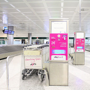 Багажная тележка для терминала аэропорта - SKYKART - Airport Passenger Services (APS) - для пассажиров / 3-колесная / открытая