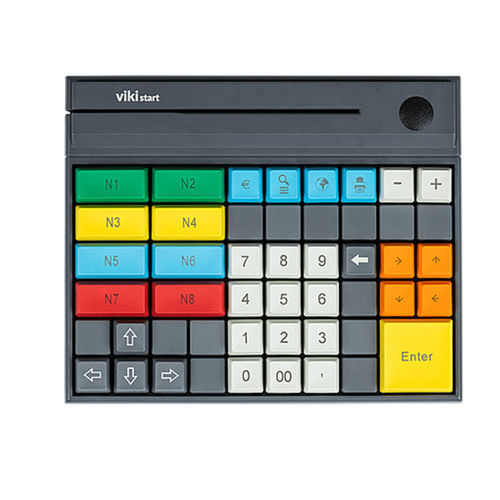 Клавиатура с устройством считывания с карт - MSI 60 - PrehKeyTec GmbH - cо cчитывателем MSR / для аэропорта
