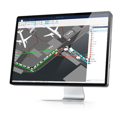 Программное обеспечение для симуляции - CAST Vehicle Ground Handling - Airport Simulation Software - ARC (Airport Research Center) - CAST - для планирования / испытательное / для анализа