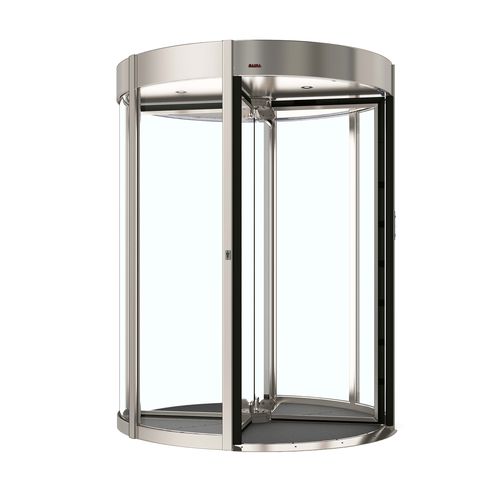 Карусельная дверь для обеспечения безопасности - Glass Roll 4 - Saima Sicurezza SpA - для аэропорта