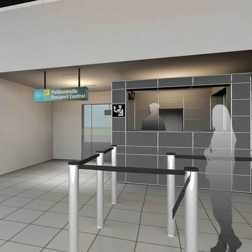 Стойка для иммиграции - S - USM Airportsystems AG - для аэропорта