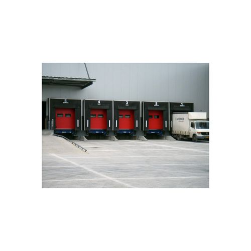 Докшелтер груза - Crawford DS6060 series  - Assa Abloy Entrance Systems - гибкий