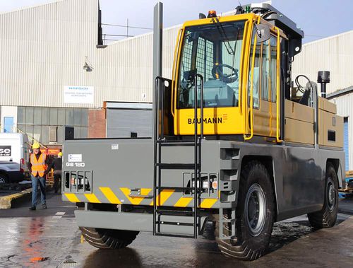 Дизельная подъемная тележка - GS series - Baumann Srl - электрическая / с местом для сидения водителя / 4-колесная