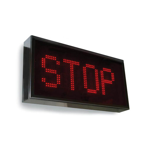 Указатель сигнальные таблички - STOP - AIRFIELD LIGHTING SYSTEMS UK LTD - цифровой / для аэропорта / LED