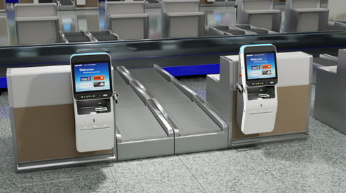 Система регистрации багажа самообслуживание - DROP-UX L - DAIFUKU AIRPORT TECHNOLOGIES - с регистратором / для аэропорта