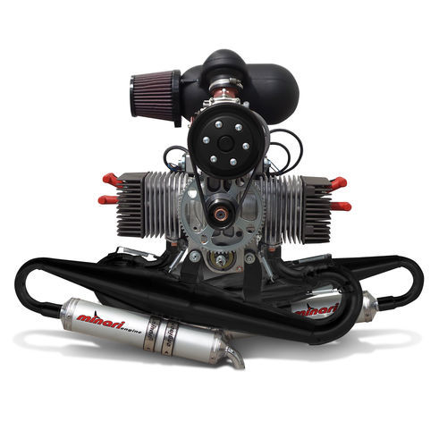 Поршневой двигатель 10 - 50 л.с. - STRATOS 400 - MINARI ENGINES - 100 - 300 кг / для легкого самолета / двухтактный
