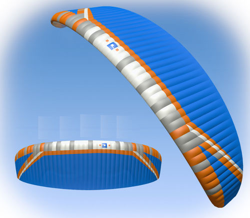 Одноместный парус параплана - Universal - NIRVANA SYSTEMS