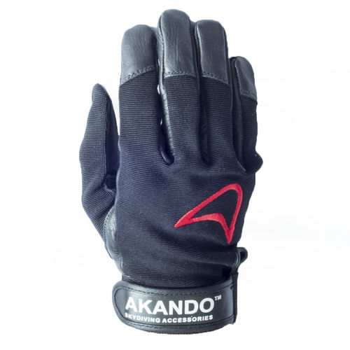Перчатки для парашютизма - PRO - Akando skydiving accessories - Sorano - дышащая / с ладонью из кожи