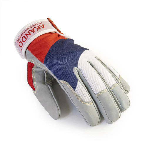 Перчатки для парашютизма - Ultimate Russia - Akando skydiving accessories - Sorano - дышащая / с ладонью из кожи